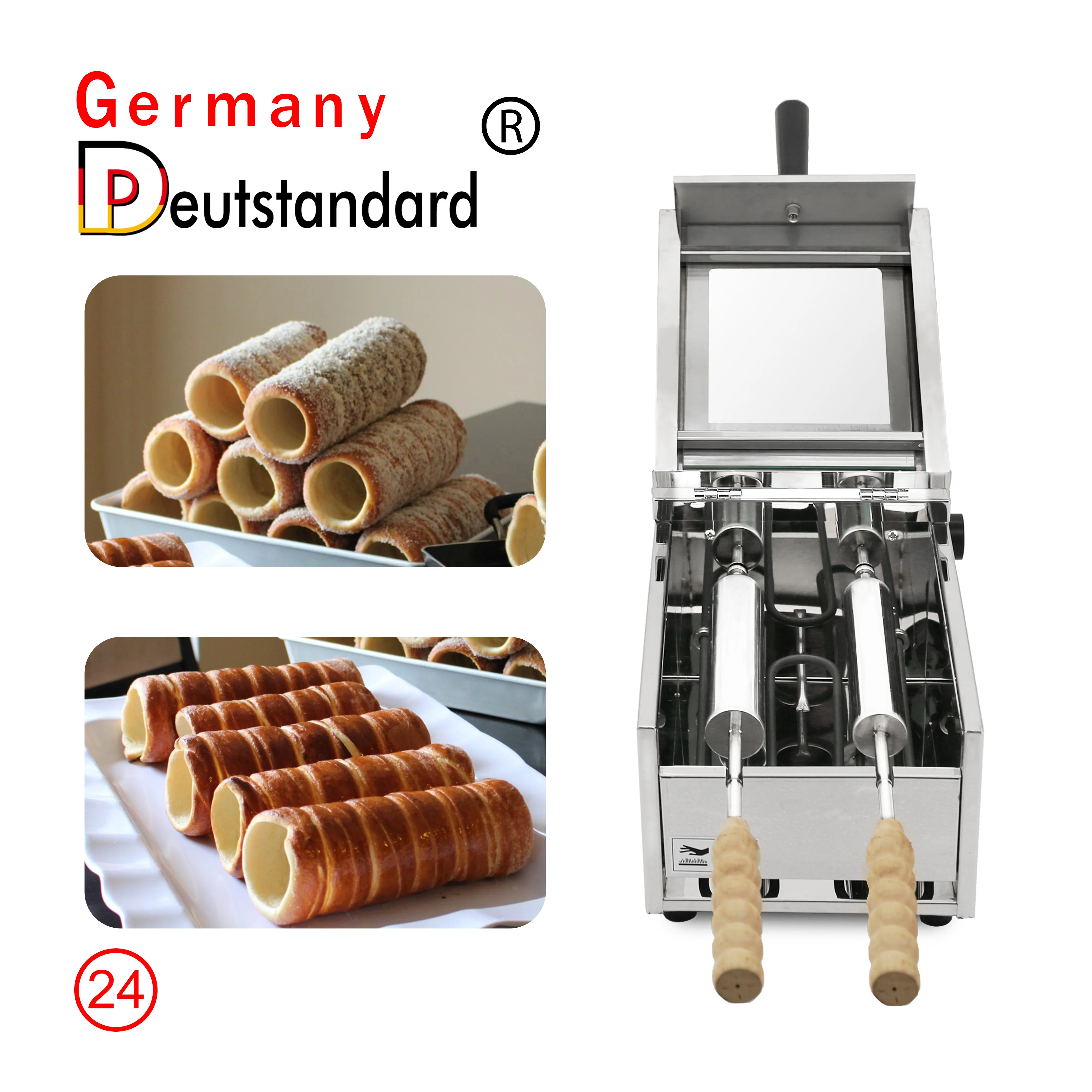 Other snack machines ice cream cone small 2 pieces  chimney cake machine  2 pieces