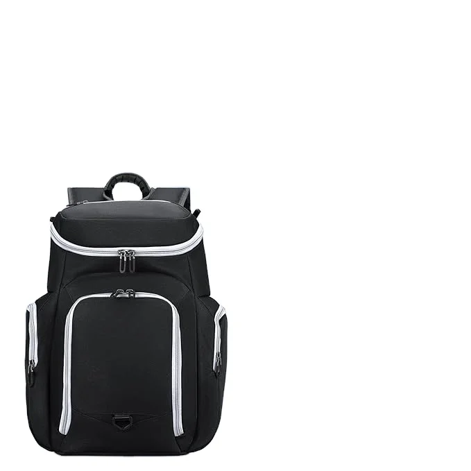 Basketball backpack with ball compartment, customizable for football, basketball, volleyball, high-capacity sports equipment bag