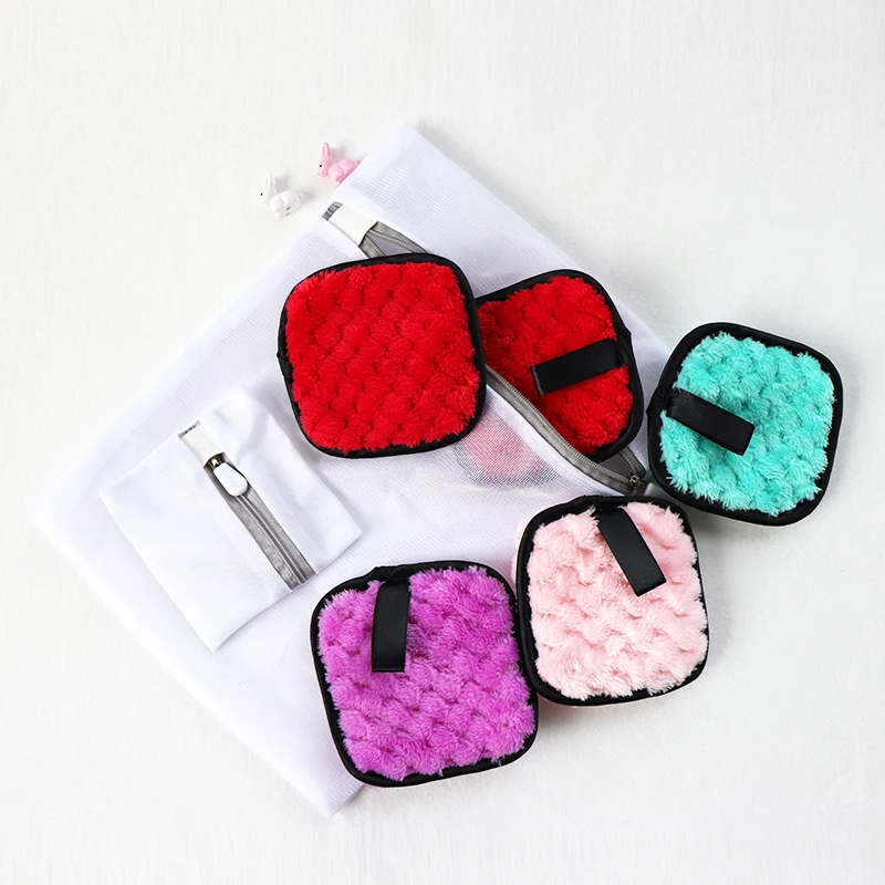 Многофункциональный Глубокое очищение волшебной красоты микрофибры Моющиеся средство для снятия макияжа с тормозные колодки