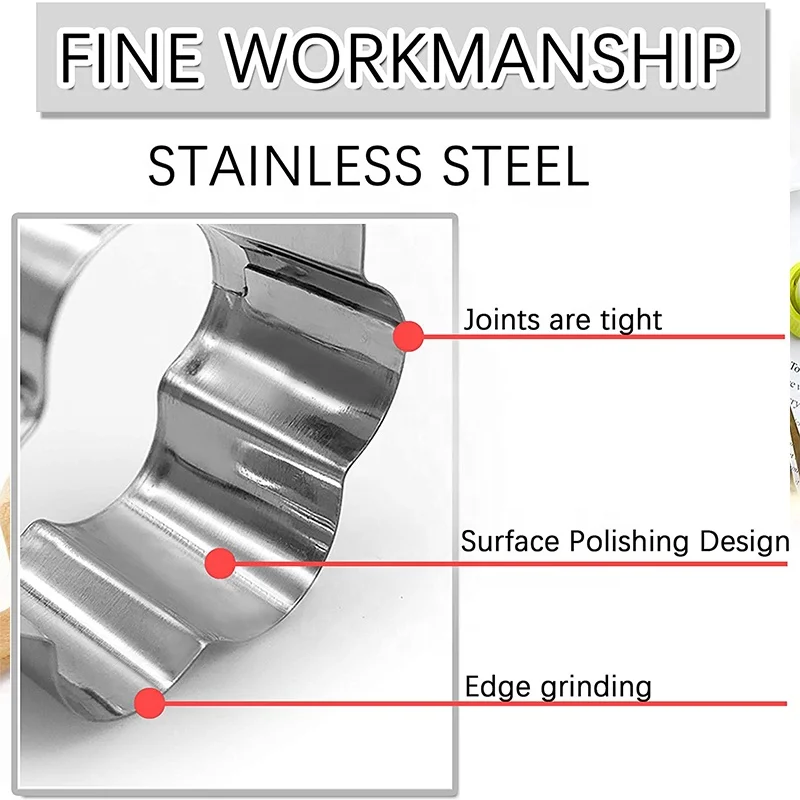 cookie cutter set biscuit cutter mold stainless steel cookie cutter set helloween candy mold baking tools