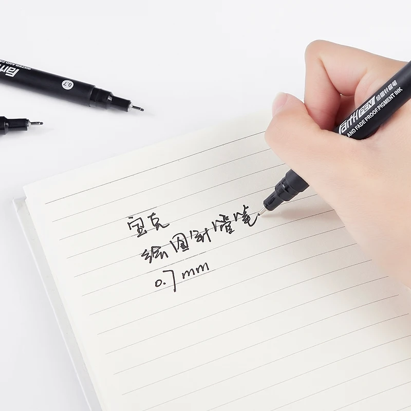Gel Pen With Custom Logo Eraser Black Color Ink Remove By Refill Friction Fine Point Tip Signature Rollerball Pen 0.7 Mm