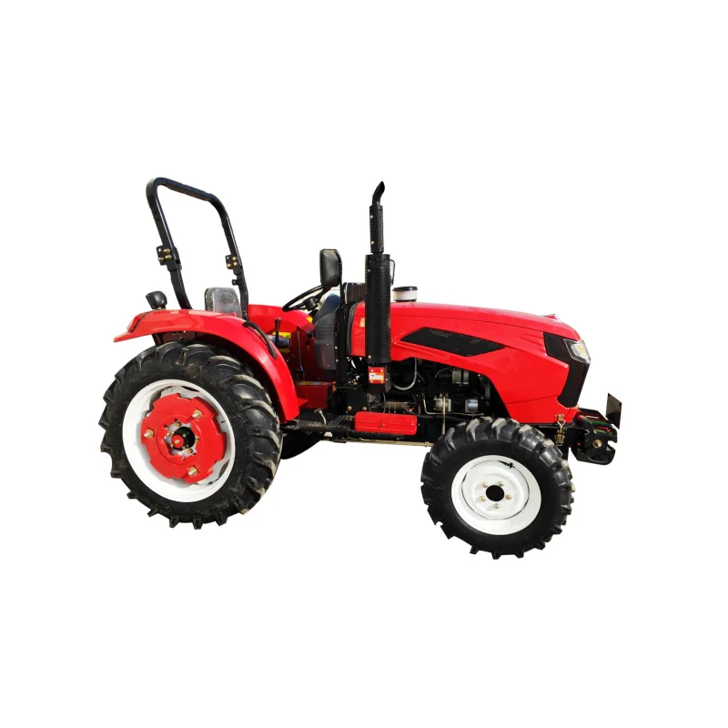 Agricultural Dual-Purpose Four-Wheel Tractor for Plowing, Plowing, and Trenching Hc604 44kw 60HP Engine