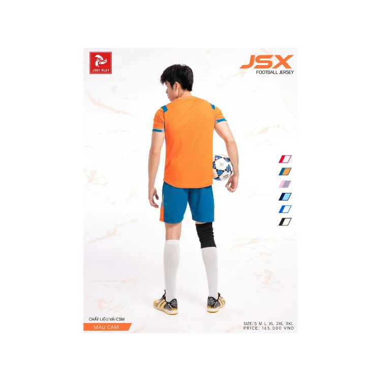 Best-Selling Soccer Wear Jerseys Uniform Custom Tags Custom Embroidery Eco-Friendly Fabric Just Play Wholesaler