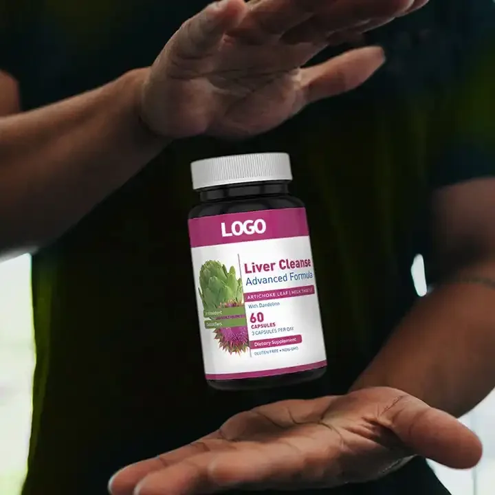 Hot Sale Custom iver Cleanse Detox Repair Formula  Milk Thistle  Berberine Ginger Beet Root  Dandelion Root Artichoke Extract