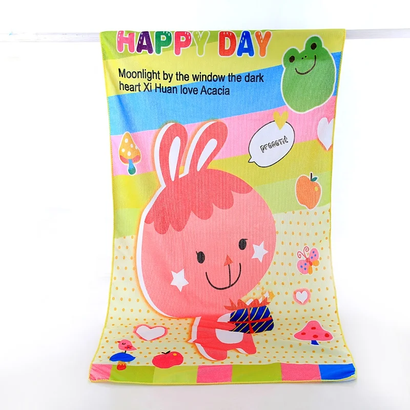 Custom microfiber sublimation printed thermal transfer towel