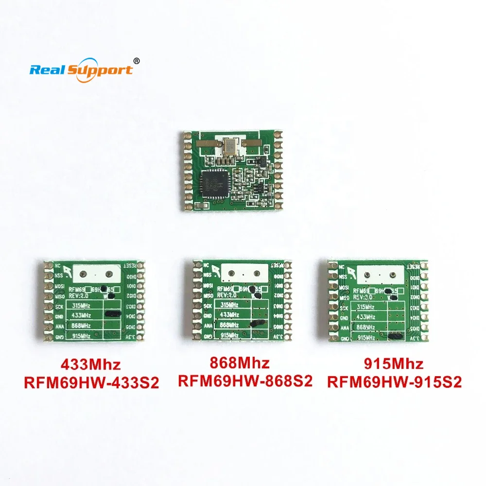 RFM69HW- 433/868/915Mhz RF Transceiver Module RFM69HW-433S2 RFM69HW-868S2 RFM69HW-915S2