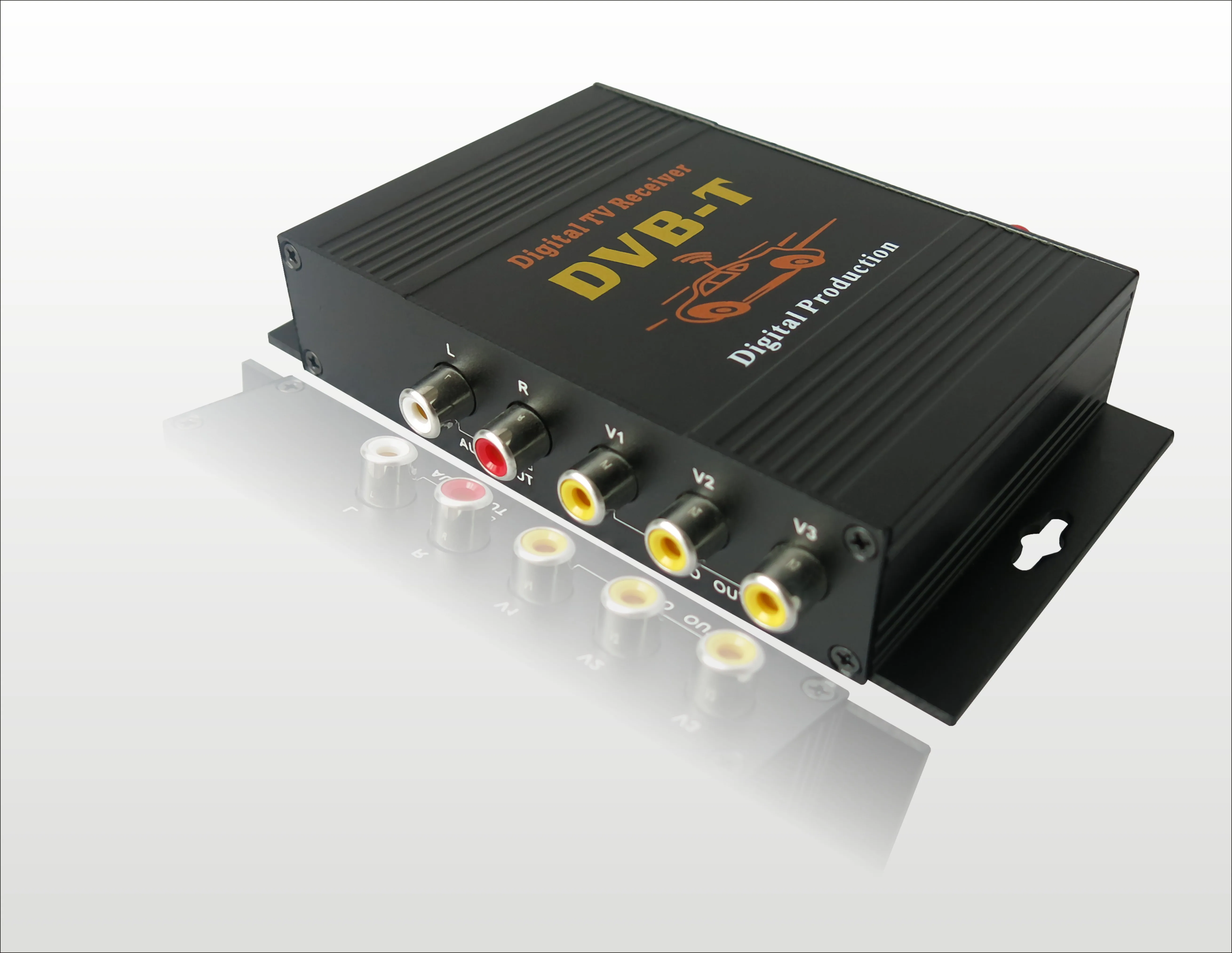  DVB-T Автомобильная телеприставка H.264 MPEG4/MPEG2 цифровой ТВ приемник