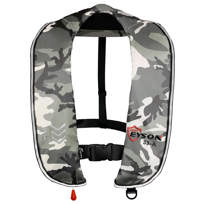 Eyson CE Approved Marine PFD 150N Customized Inflatable Life Jacket Vest For Adult