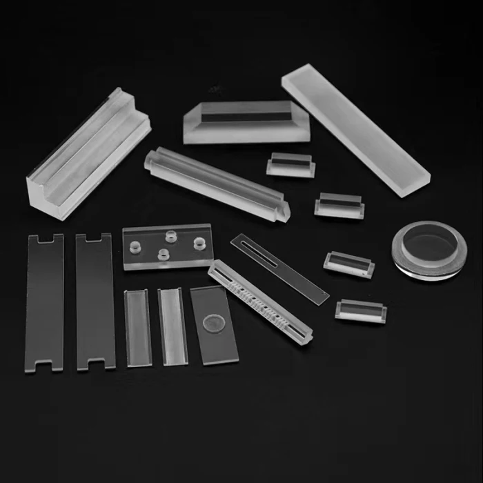 Large pieces of customized quartz glass plate for optical in all shape
