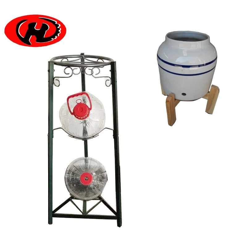 wood counter stand for ceramic water dispenser