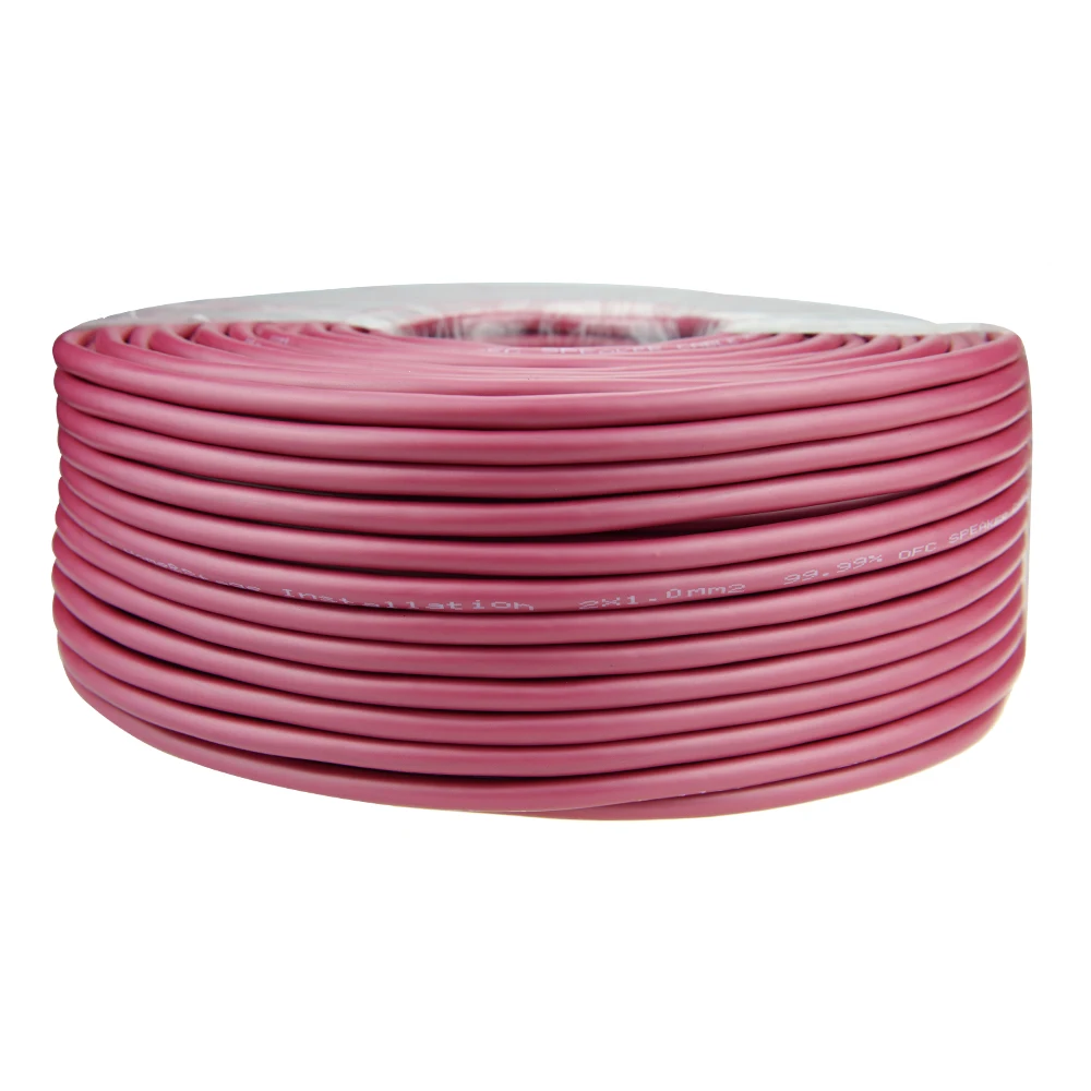 Автомобильный аудио 2 ядра из бескислородной меди кабель динамика усилитель мощности инженер жильный для и amplier