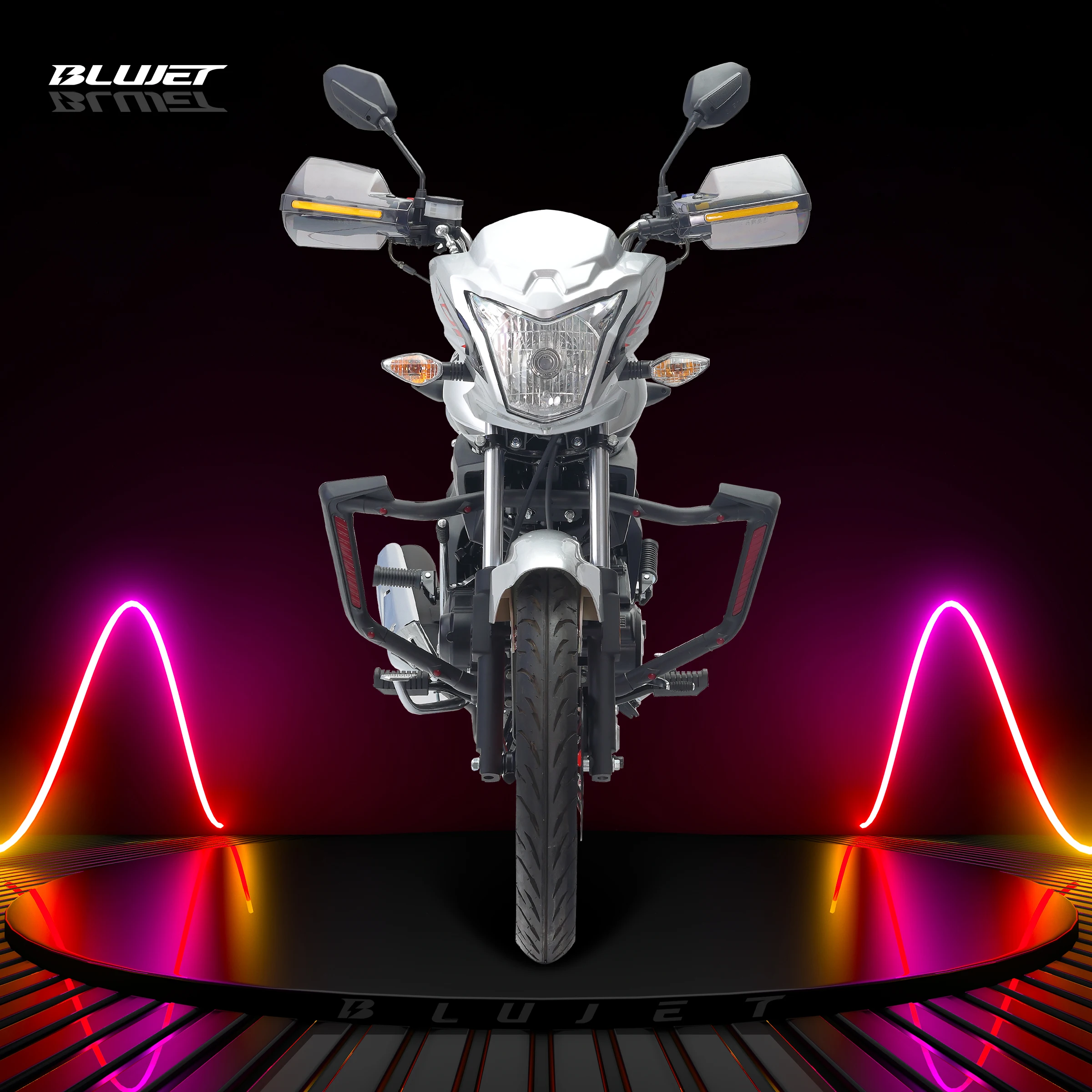 Funride 150  New 150cc street motorcycle push rod CG1500 engine digital meter disc brake for Latin America market