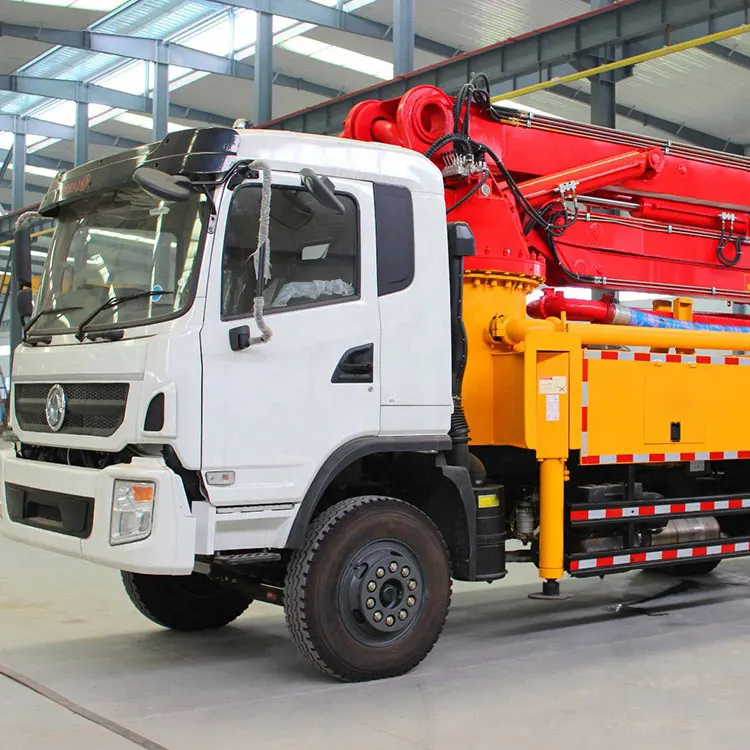 Di Hai Structure Pouring Pump Truck 30M Mounted Concrete Pump for Construction Site Concrete Pump Truck
