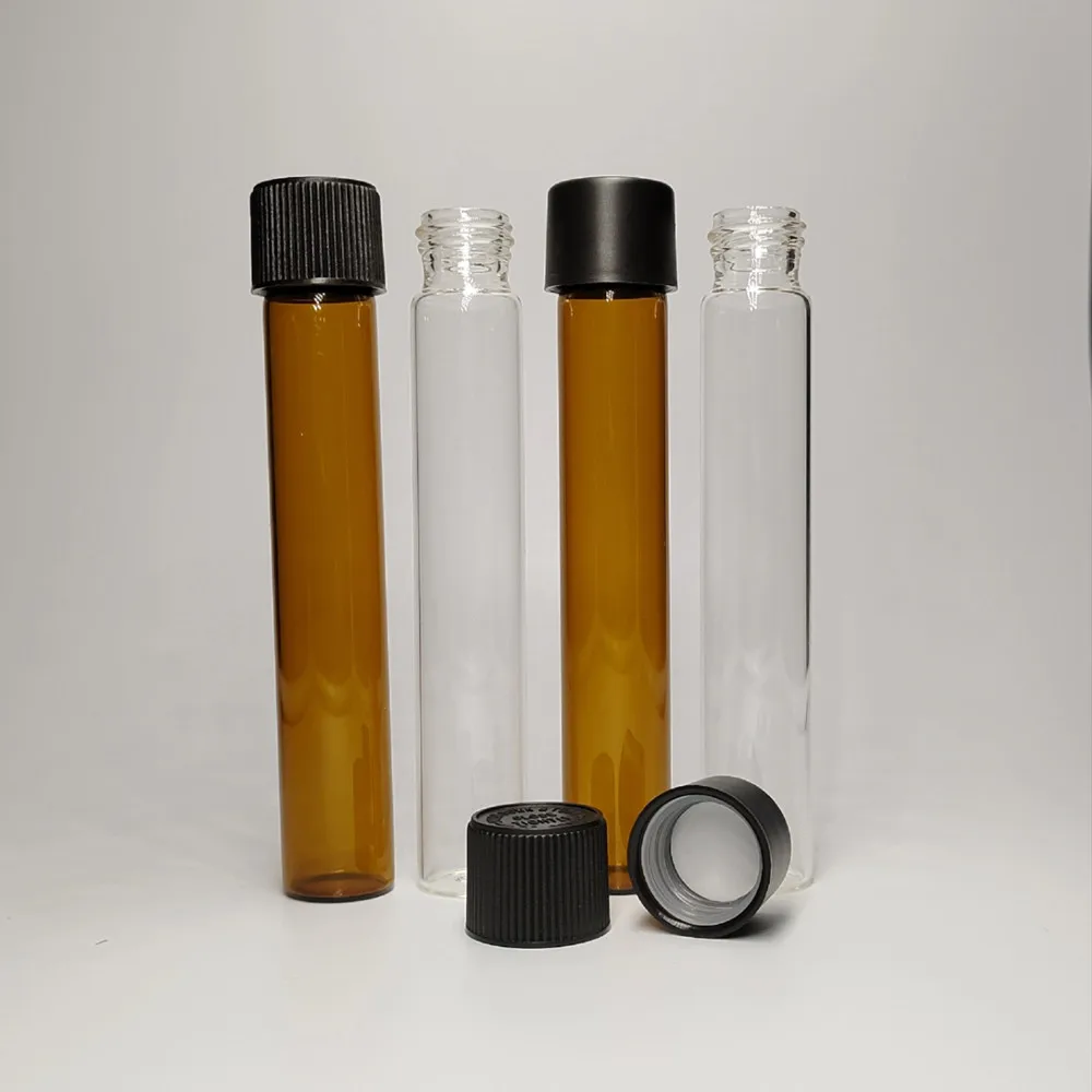 Tubular Glass Vial With Aluminum Screw Cap 115mm 116mm 120mm Glass Tube For Sale PayPal Accept
