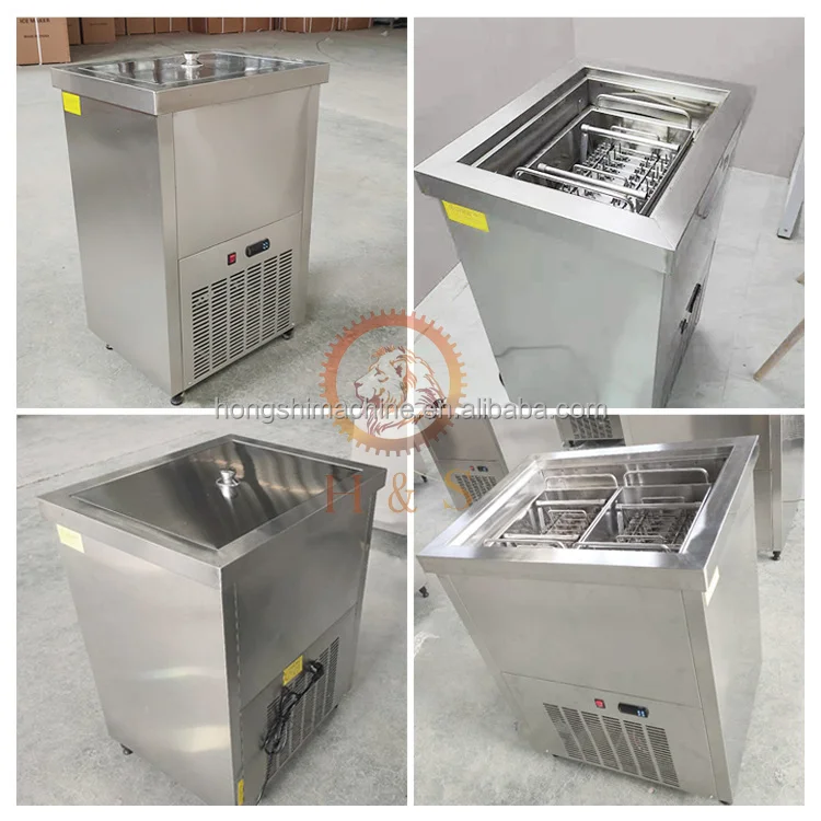 Stainless steel high quality ice lolly machine / popsicle making machine
