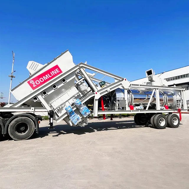 30TPH Small Mobile Hot Mix Asphalt Plant
