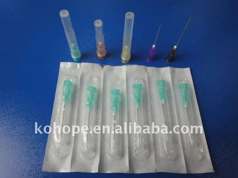 
Disposable cannula needle 