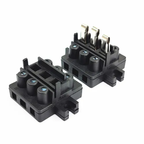 M29 high current street light with male and female pairs of terminal blocksknife switch for road light
