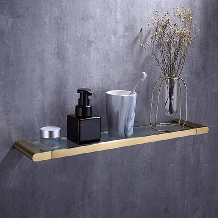 Nano gold 6-piece bathroom accessories set stainless steel 304 soap dish