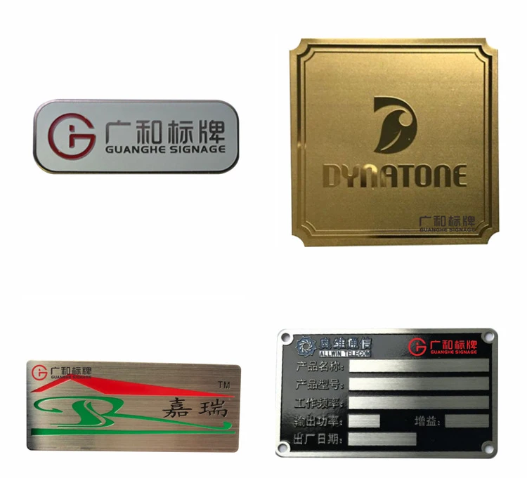 Пустой металлический золотой прямоугольник магнитный именной Знак значок именная табличка для компании