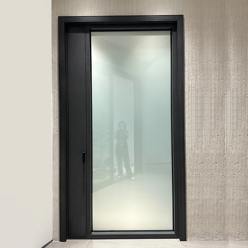 Electric Casement Window System Window Quality Assurance Ventilation Double Inside Opening Aluminum Alloy Horizontal Modern