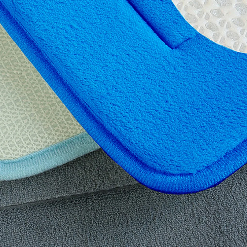 Water Absorbent Soft Shower Rugs non-slip memory foam soft Mat for