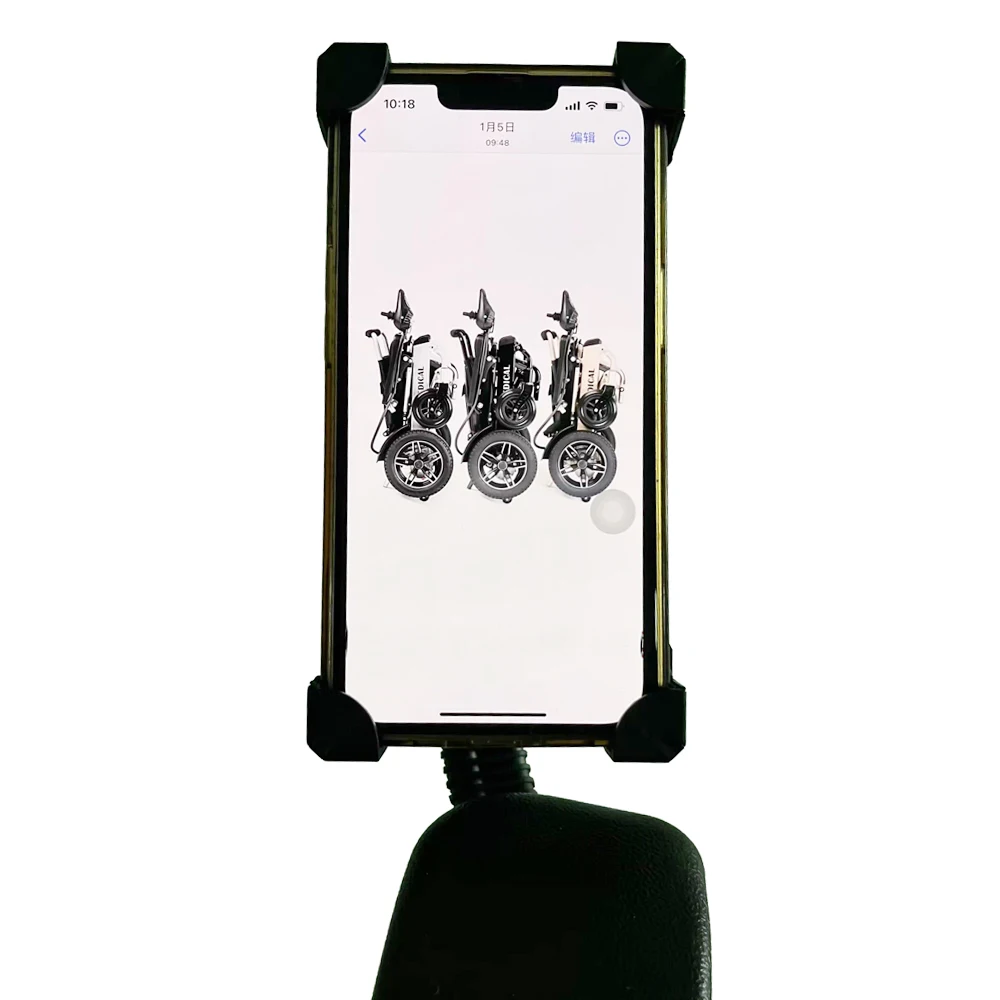Easy To Use Products Mobility Phone Grip Cell Phone Holder for Walkers Wheelchairs and Scooters Wheelchair Accessories