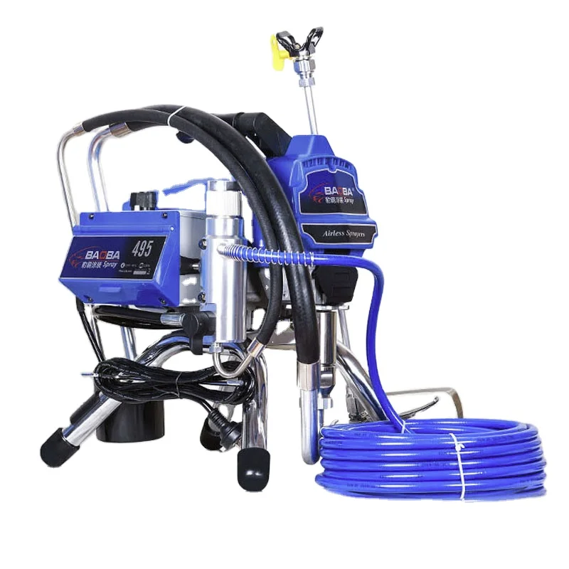 495 Brushless All Copper High Pressure Airless Latex Paint Spraying Machine Wall Paint Spraying Machine