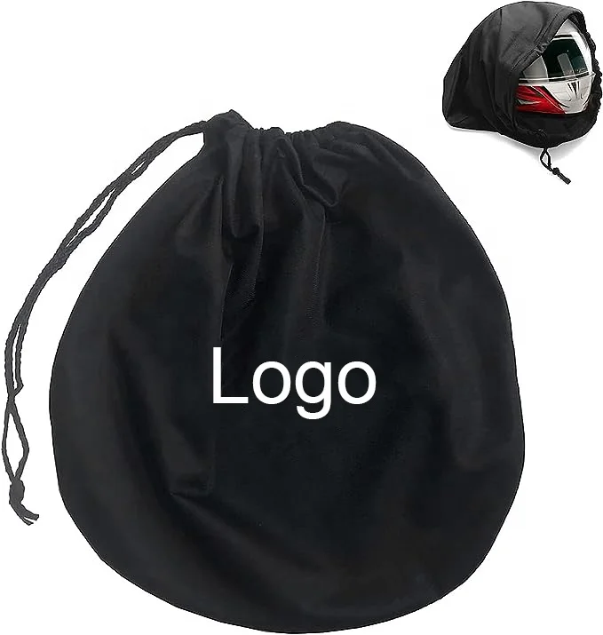 BSCI Factory Helmet Bag for Motorcycle Helmets Drawstring Bag for Ski Custom Ski Helmet Bag