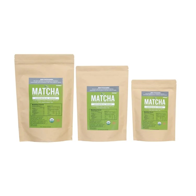 Factory Free Sample Macha Latte Coffee Powder Green Tea 100% Pure Bulk Instant Matcha Green Tea Powder