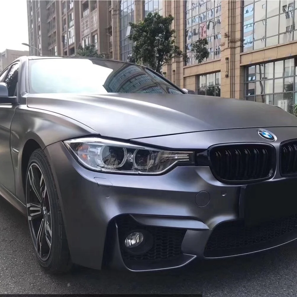 Для Bmw F30 3 Series тюнинг м3 боди комплект ПП передний бампер боковые юбки передние крылья Комплект