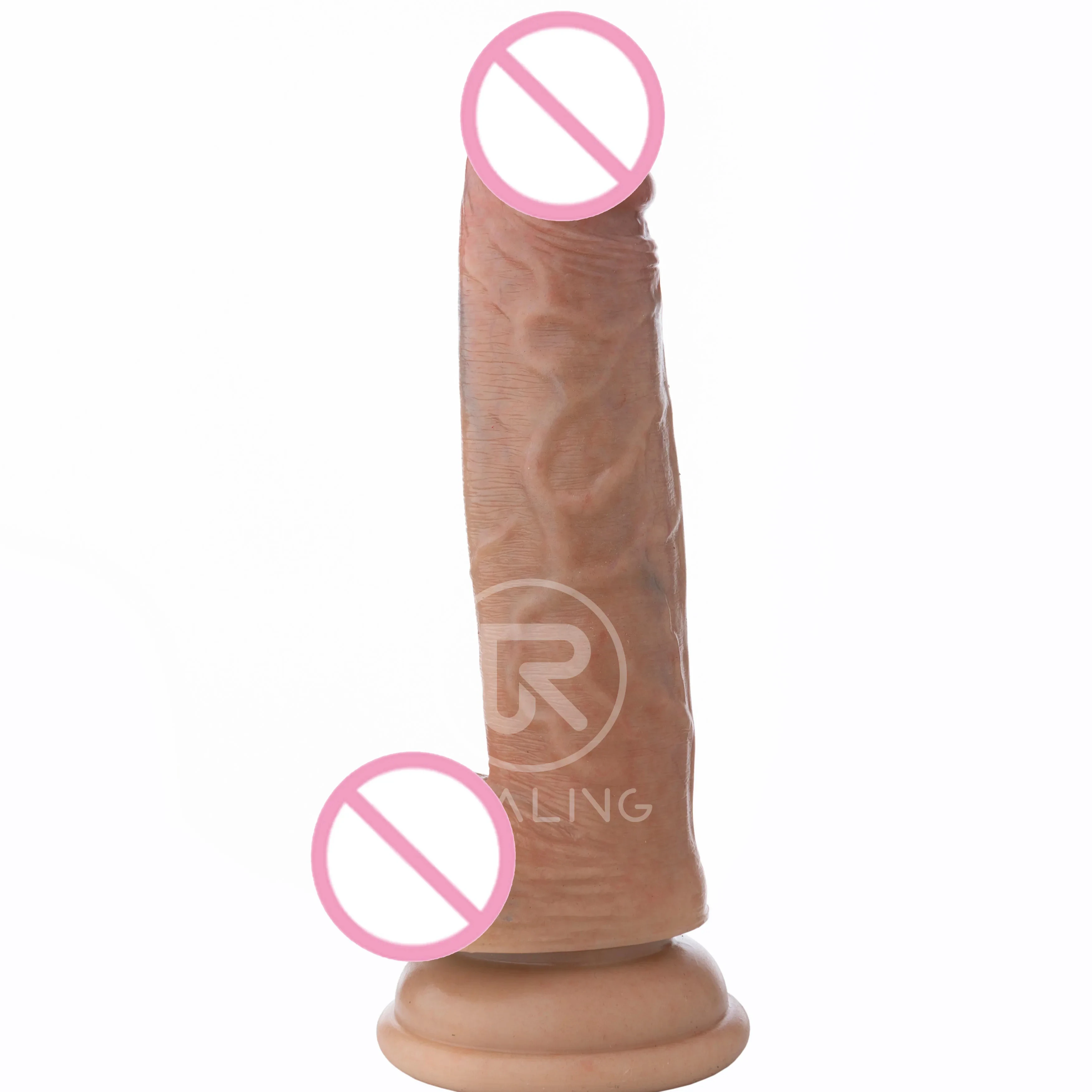 REALING Remote Thrusting  Lifelike Medical liquid silicone dildo artificial penis Vibrator sex toys for woman sex products