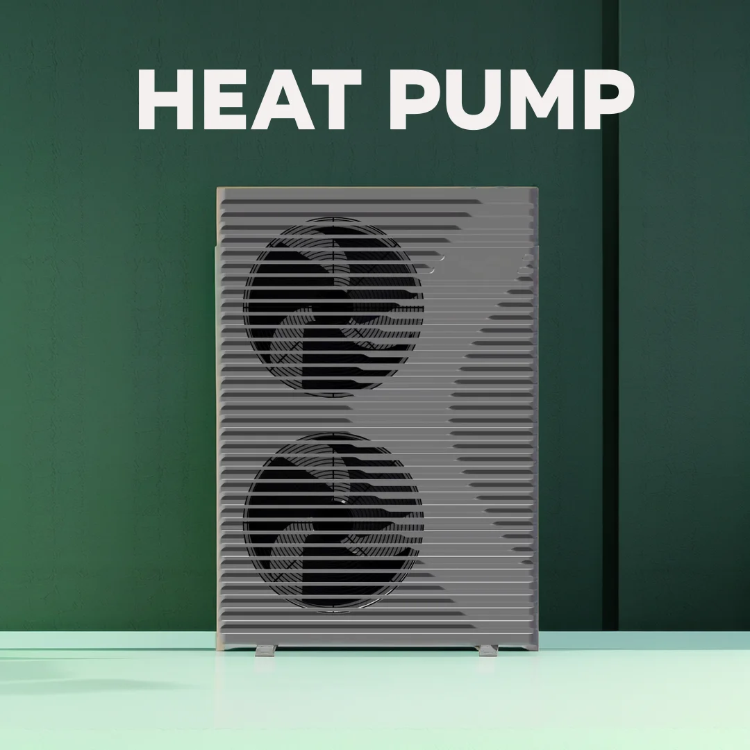 Poland Germany Electric Air Source Poma Ciepla Monoblock R290 DC Inverter Warmepump Free-Standing Water Heaters Heating Pump