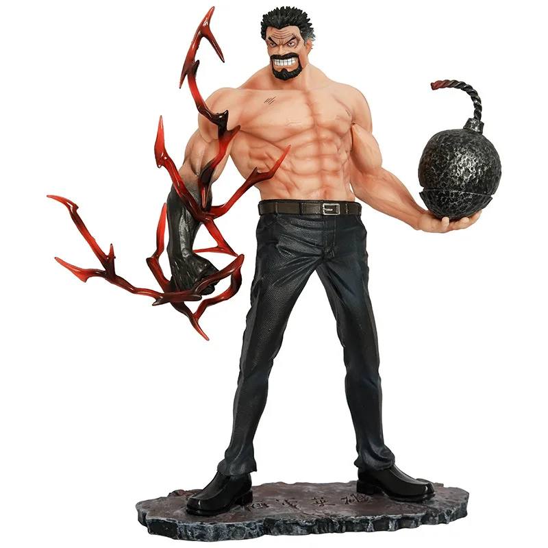 Japan Anime Action Figure Iron fist muscle Monkey D Garp Figure 25.5cm