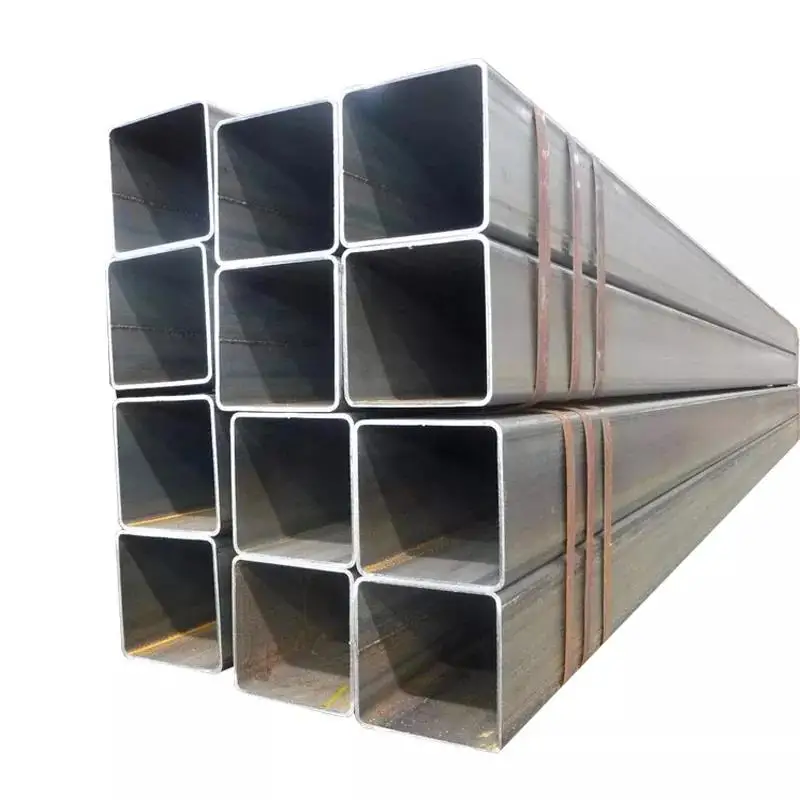 Ss400 Stkr400 Ms Square Rectangular Hollow Section Tube/Pipe Mild Steel Low Carbon Steel