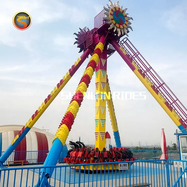 Hot Luna Park Amusement Ride Swing Big Pendulum Hammer Frisbee Ride Attraction