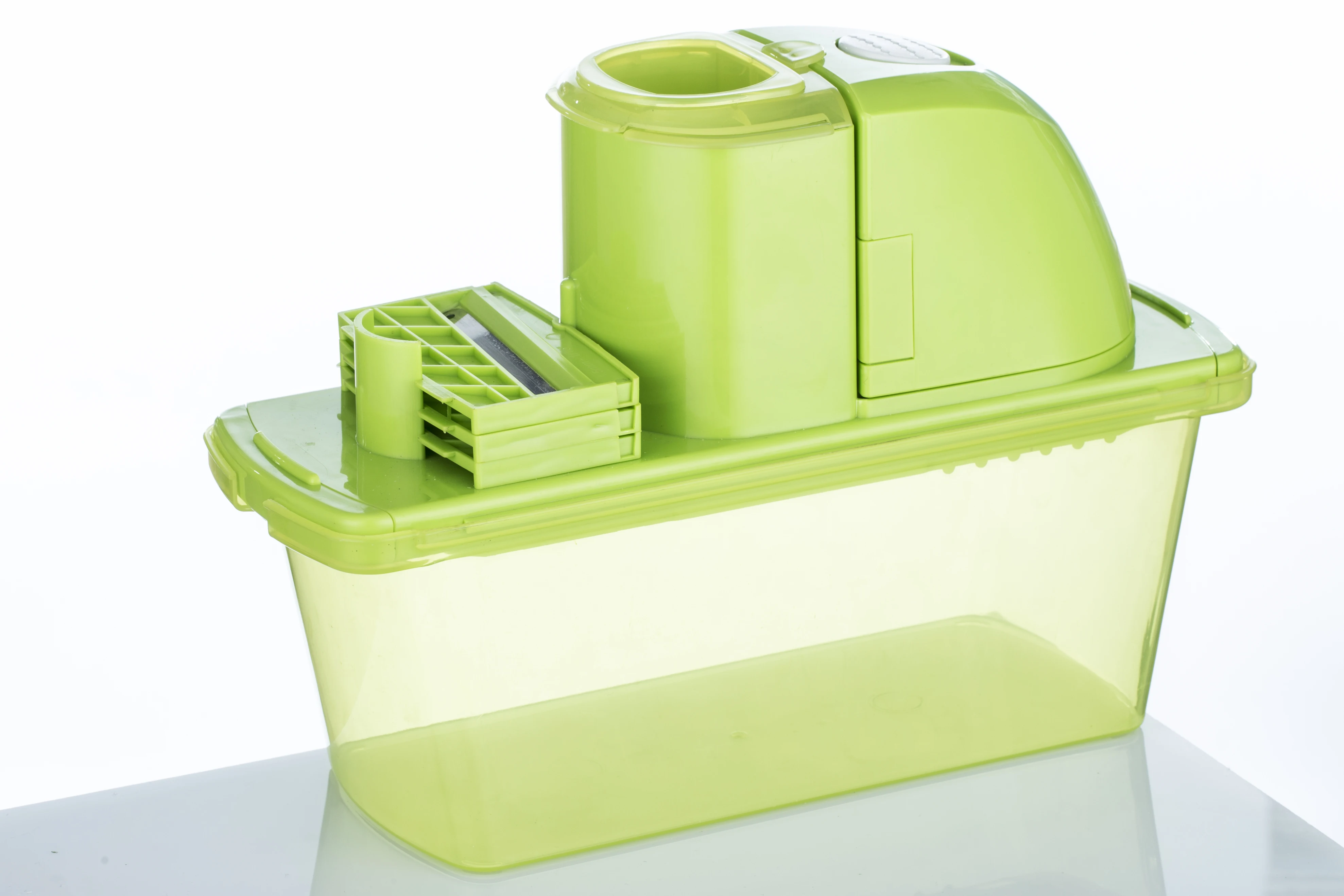 Multifunctional Electric Grater and Vegetable Cutter Stainless Steel Home Potato Slicer Kitchen Tool Made with Plastic Steel