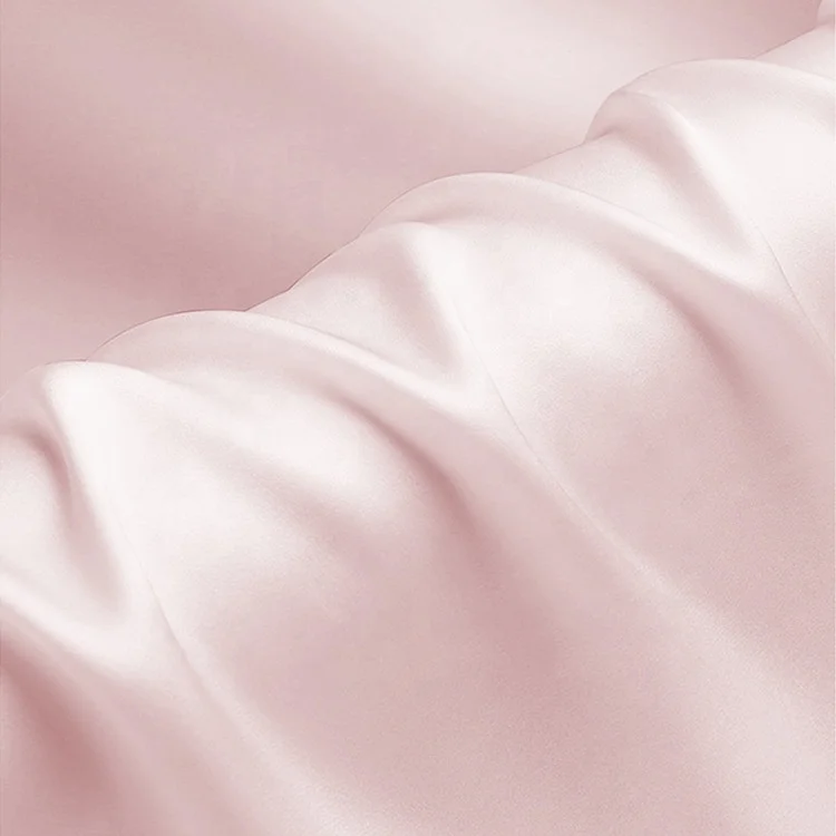 Best factory bottom price 100% mulberry silk satin stock colors fabric for breathable home sleep wear or fashion dress
