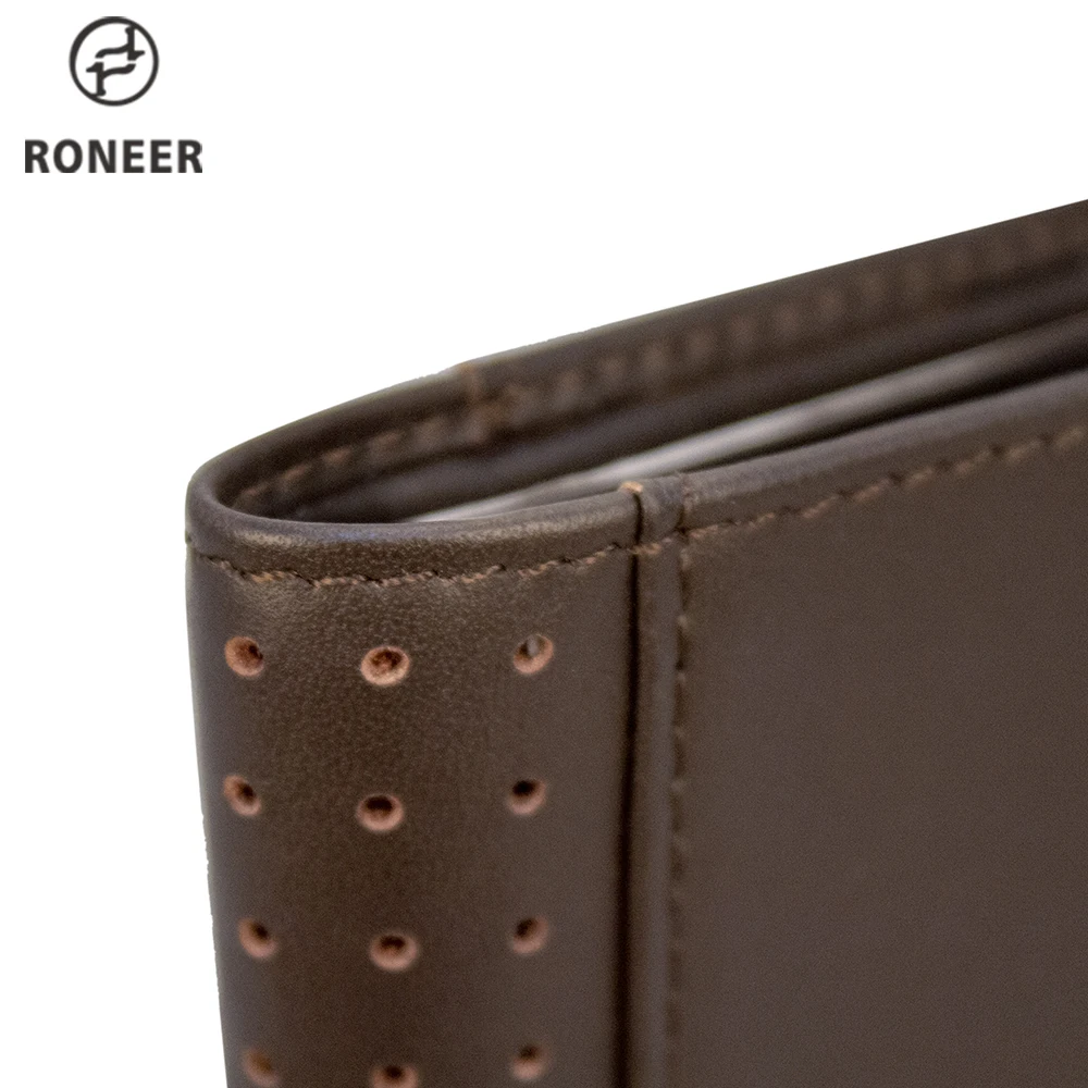  Roneer новый короткий кошелек с защитой от кражи RFID минималистичный для
