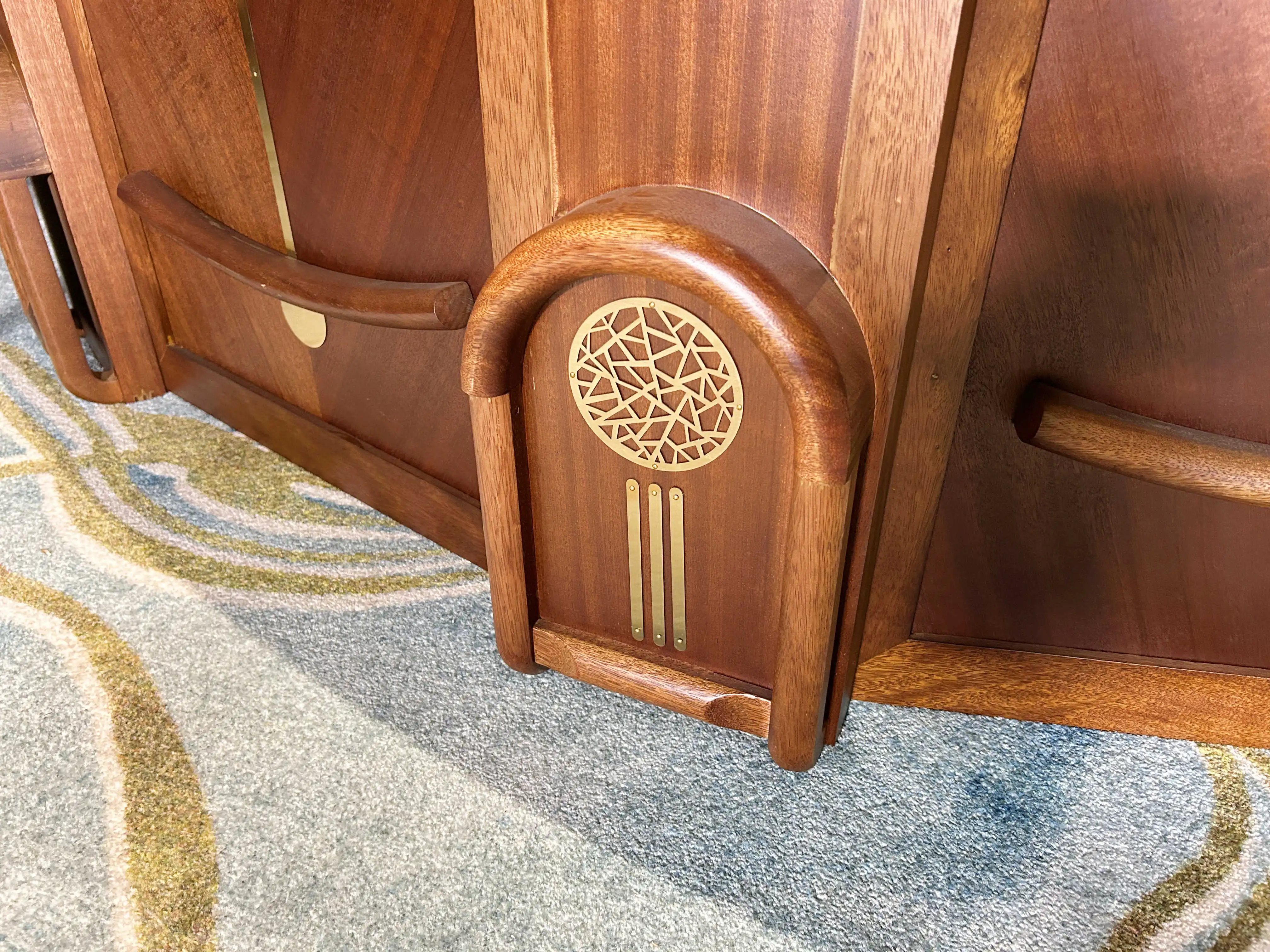 Zhuoyue DDYZ08 auto dinner hotel furniture supplier Electric Large Round Table antique Banquet Wood Rotatable Dining Tables