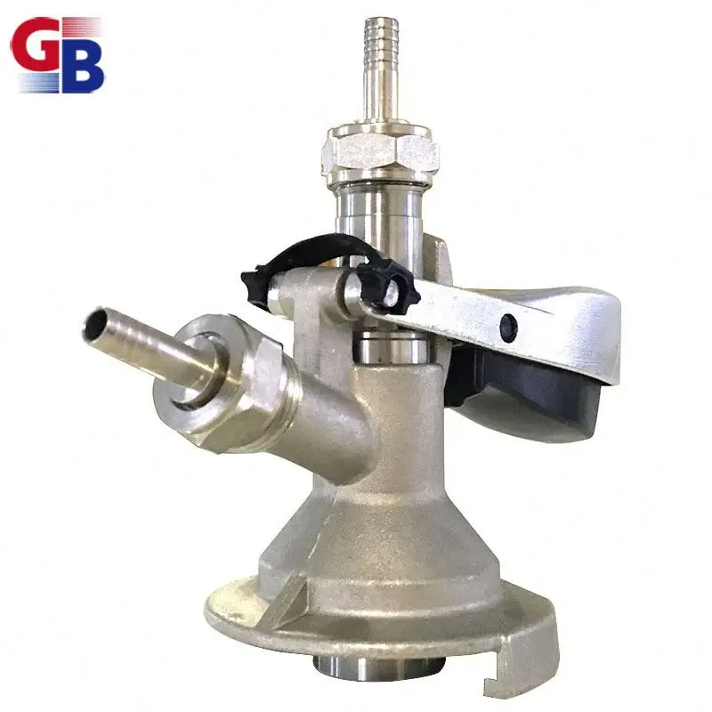 GB Best stainless M type keg coupler tap connector for draught wine brew