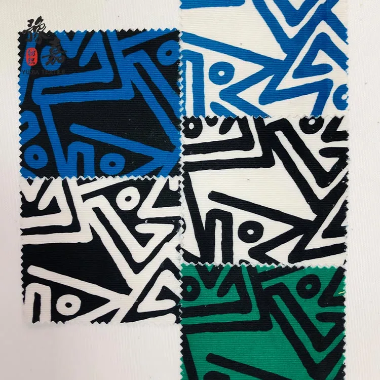 Custom printed corduroy 100% polyester velvet fabric for clothes trousers