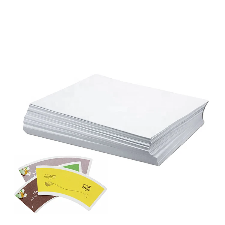 Paper manufacturer custom size food grade C1S C2S GCU GC1 FBB SBS paper in sheet