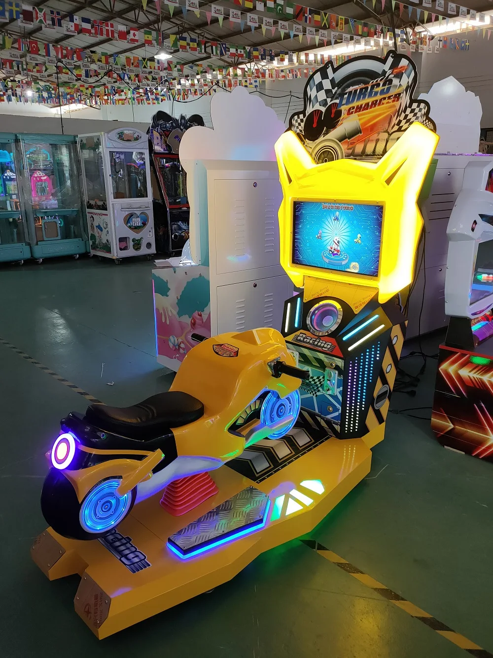 Coin Operated Super Bikes Crazy Motor Kiddie Rides Kid Children Child Arcade Game Machine For Sale