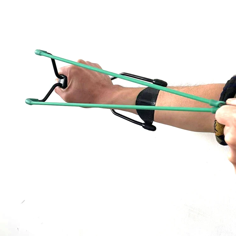 New type of wrist guard circular rubber band hunting shooting fishing slingshot
