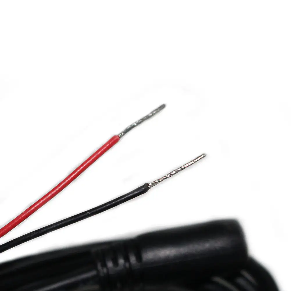 Custom DC 5.5*2.1 5.5*2.5MM Jack to open power extension cable