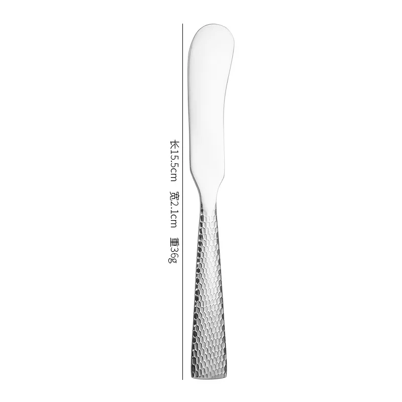 Creative 304 stainless steel butter knife ins bread jam spatula gold thickened baking scraper butter knife
