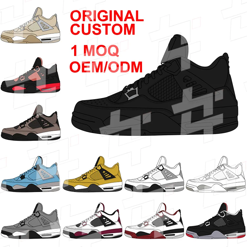 Branded OEM Shoes Running Shoes Men Sneakers Custom Logo Rubber Shoes Patent Leather Nonslip Basketball Custom Sneaker