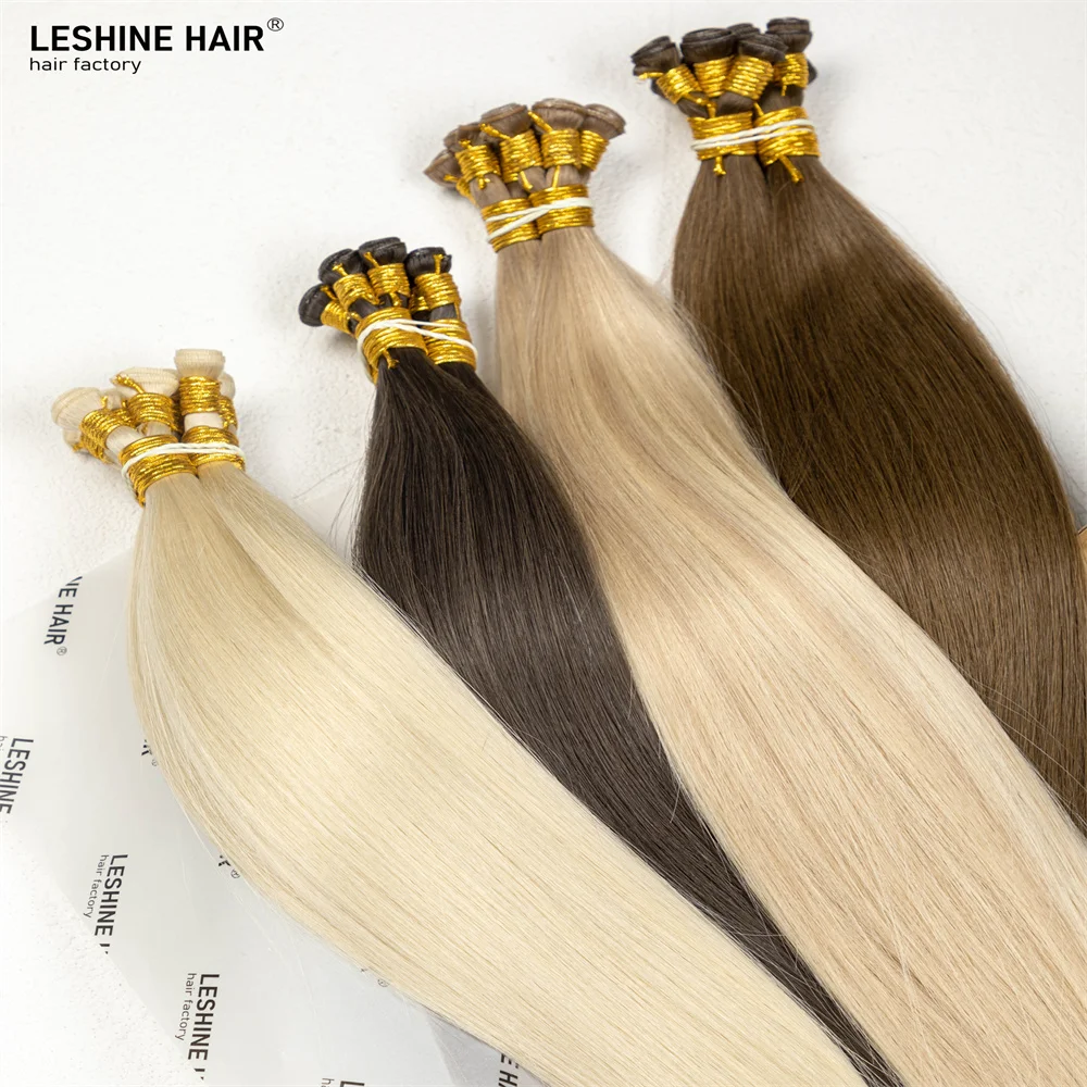 LeShine русские волосы наращивание пряди гениальные двойные remy