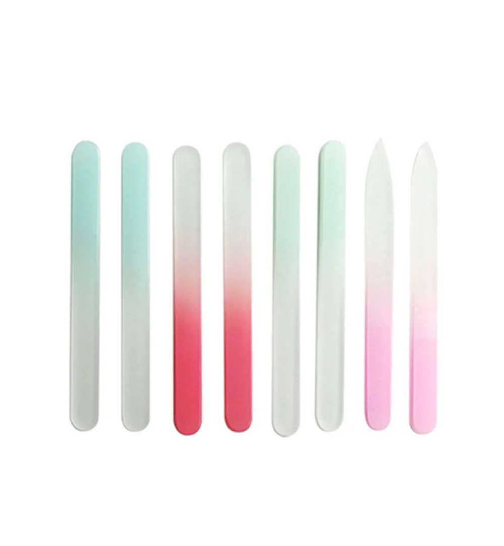 Hot Sale Baby Nail file 9CM mini glass kids nail file for Newborn Toddler or Adults Toes Fingernails